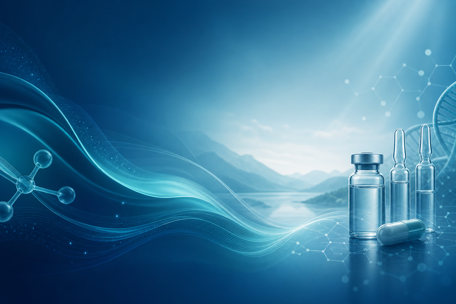 PureVital professional clinical formulary hero with clinic-ready products