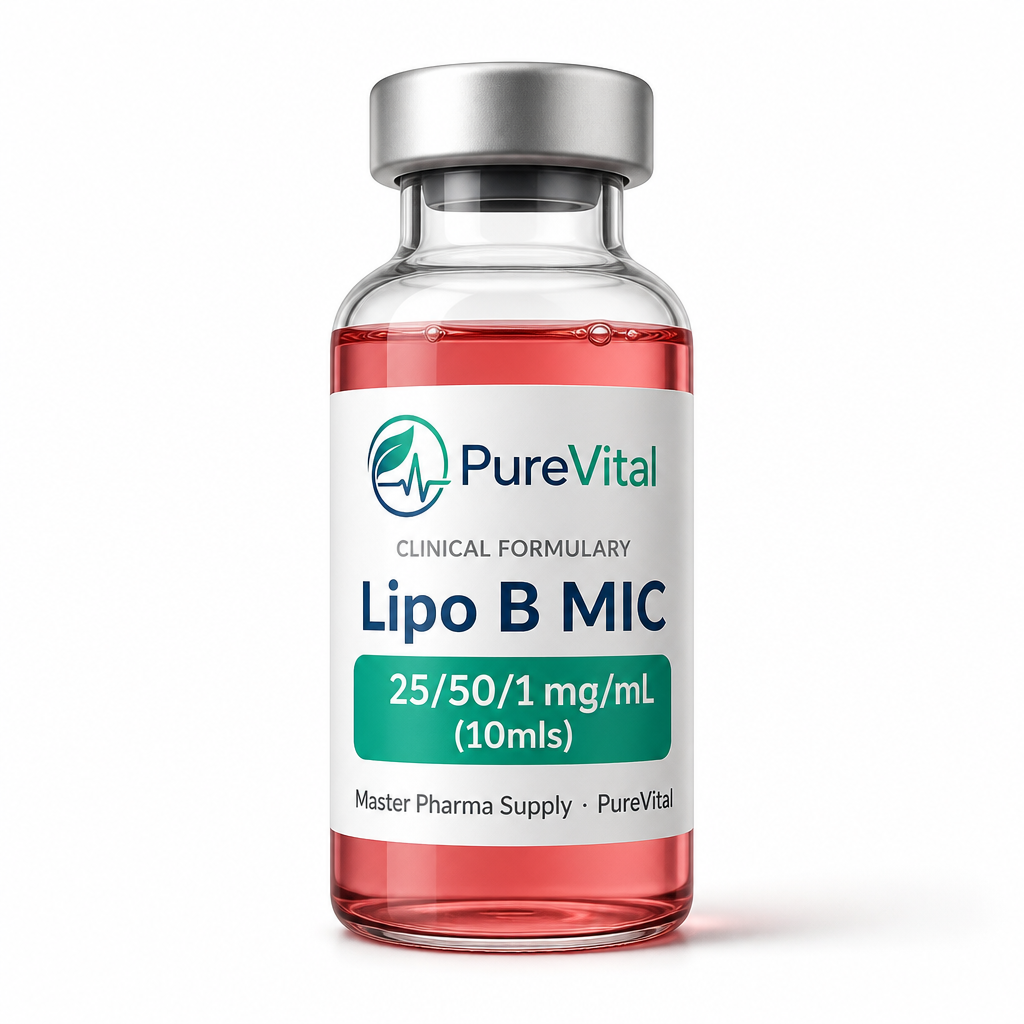 Lipo B (MIC) methionine, choline, and cyanocobalamin (B₁₂) — PureVital